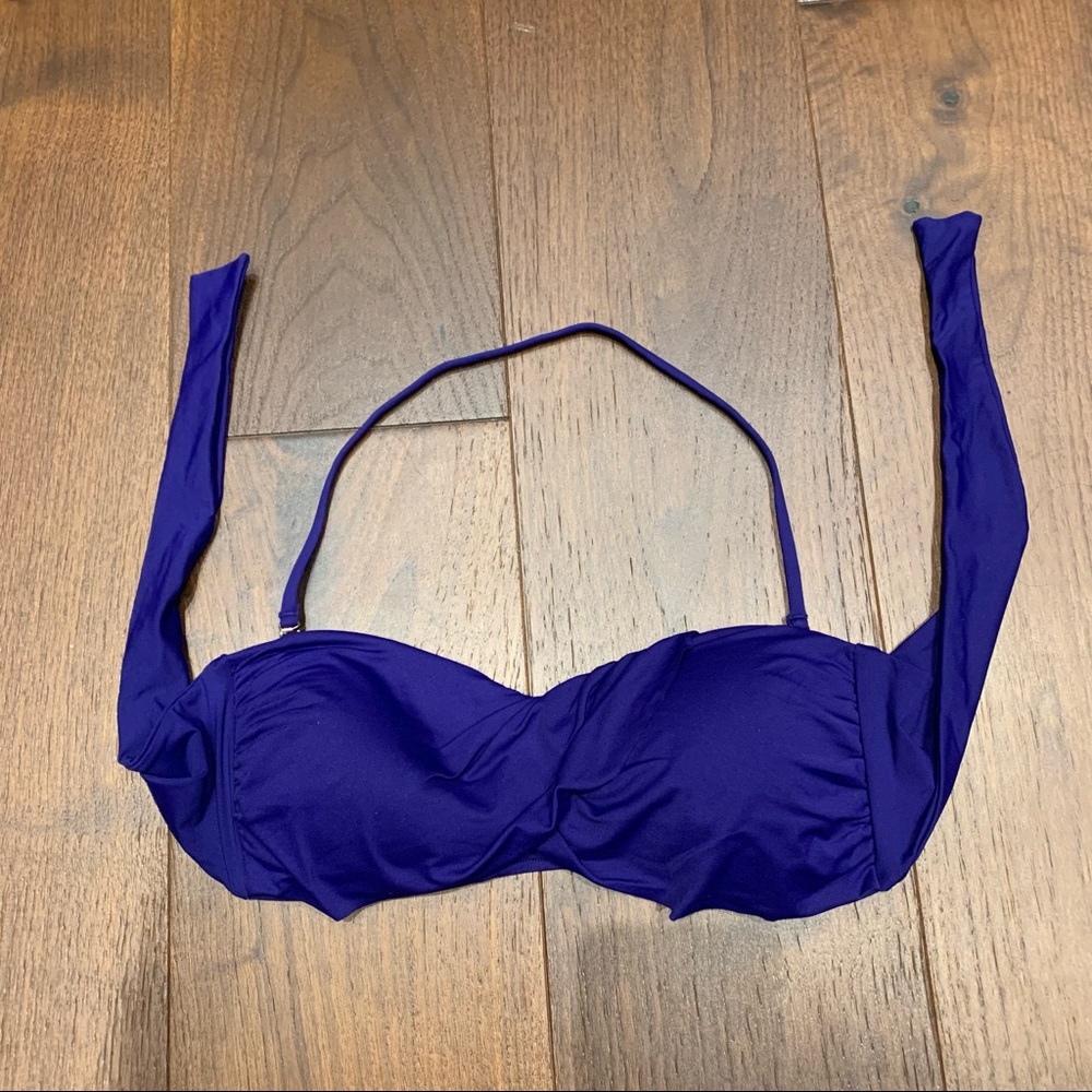 Purple La Blanca Bikini Top